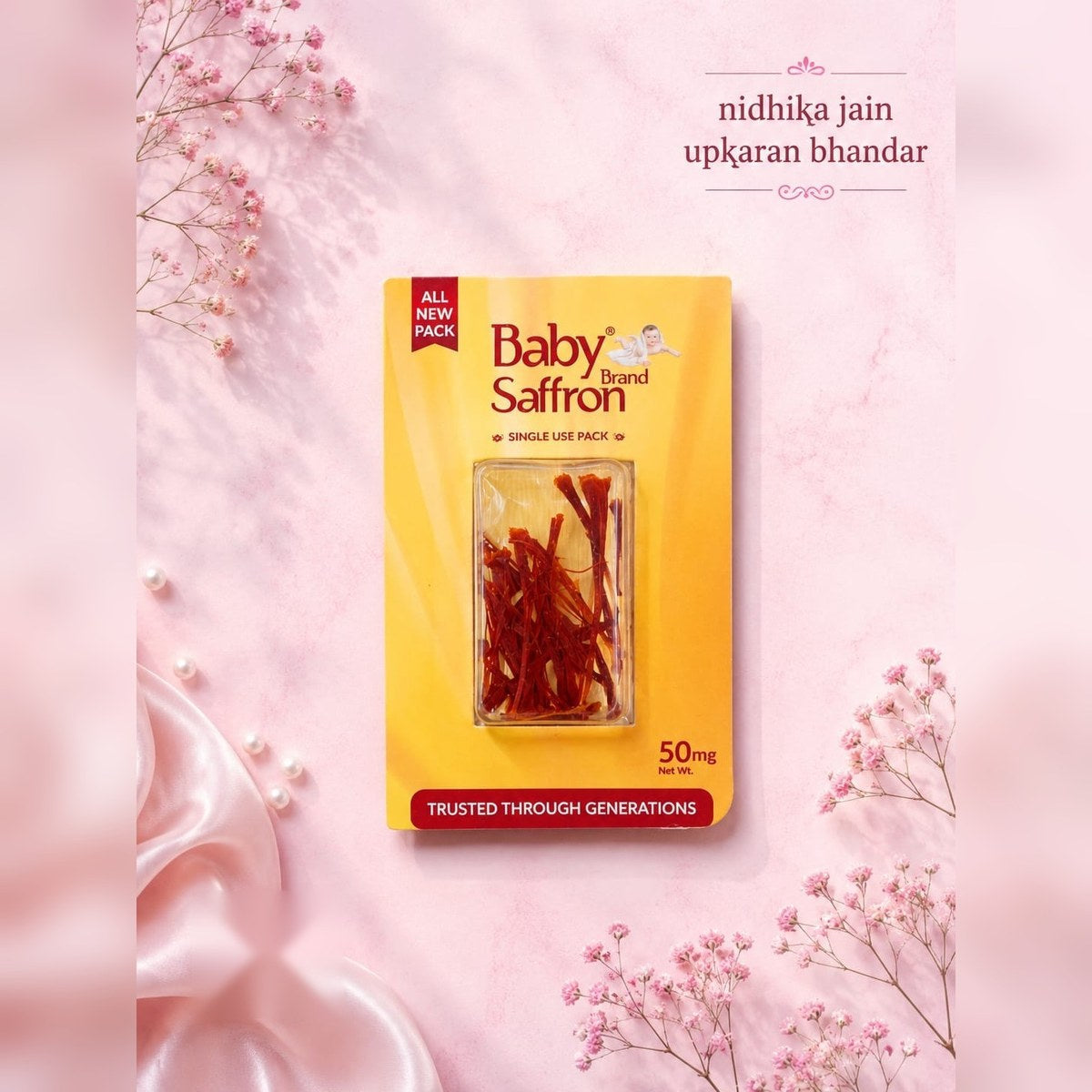 Kesar collection - Nidhika Jain Upkaran Bhandar