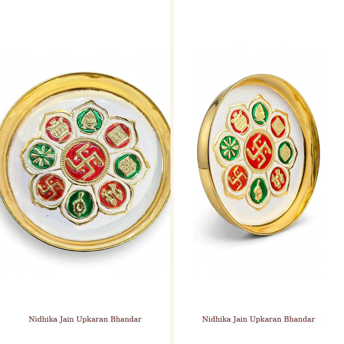 Puja Thali collection - Nidhika Jain Upkaran Bhandar