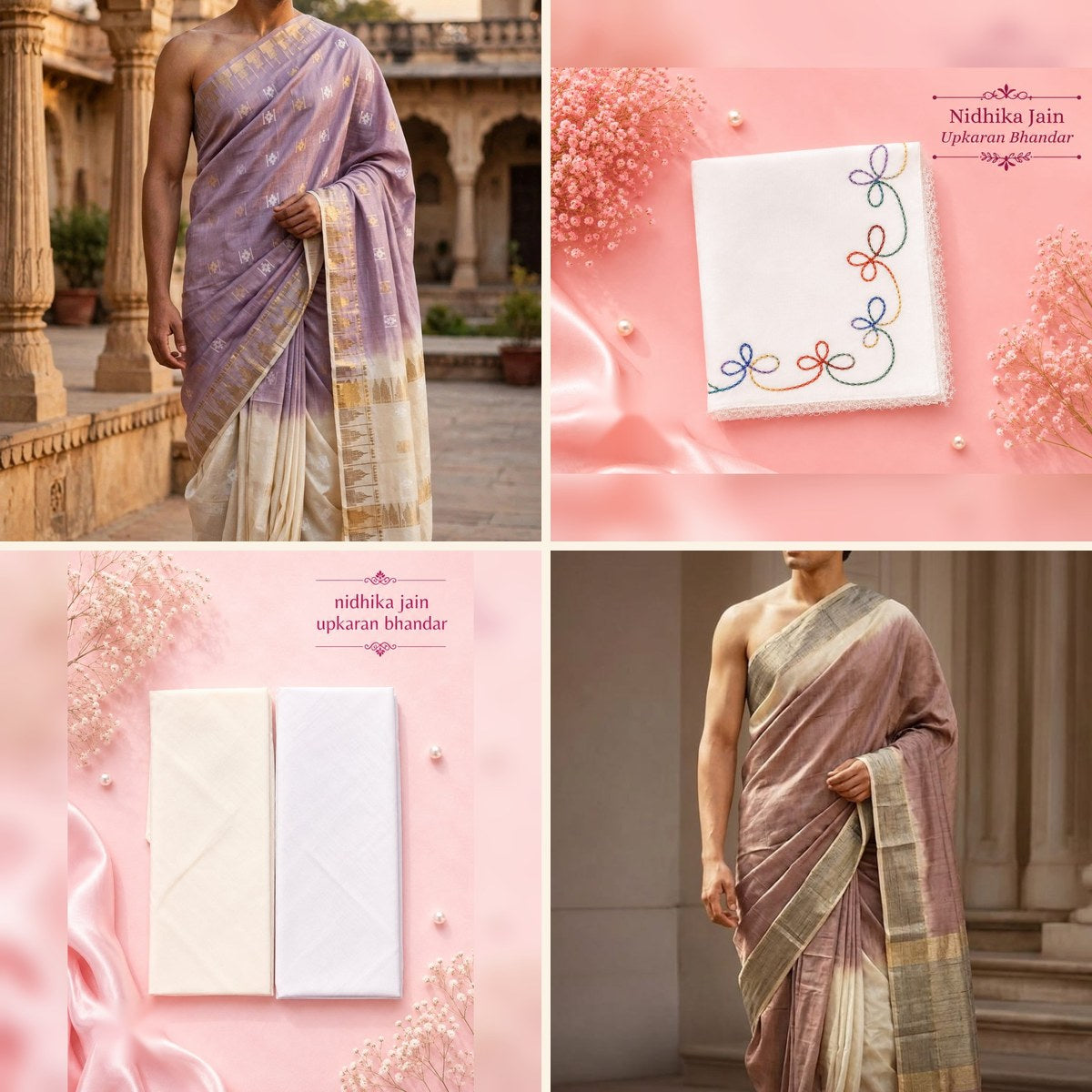 Puja Vastra collection - Nidhika Jain Upkaran Bhandar