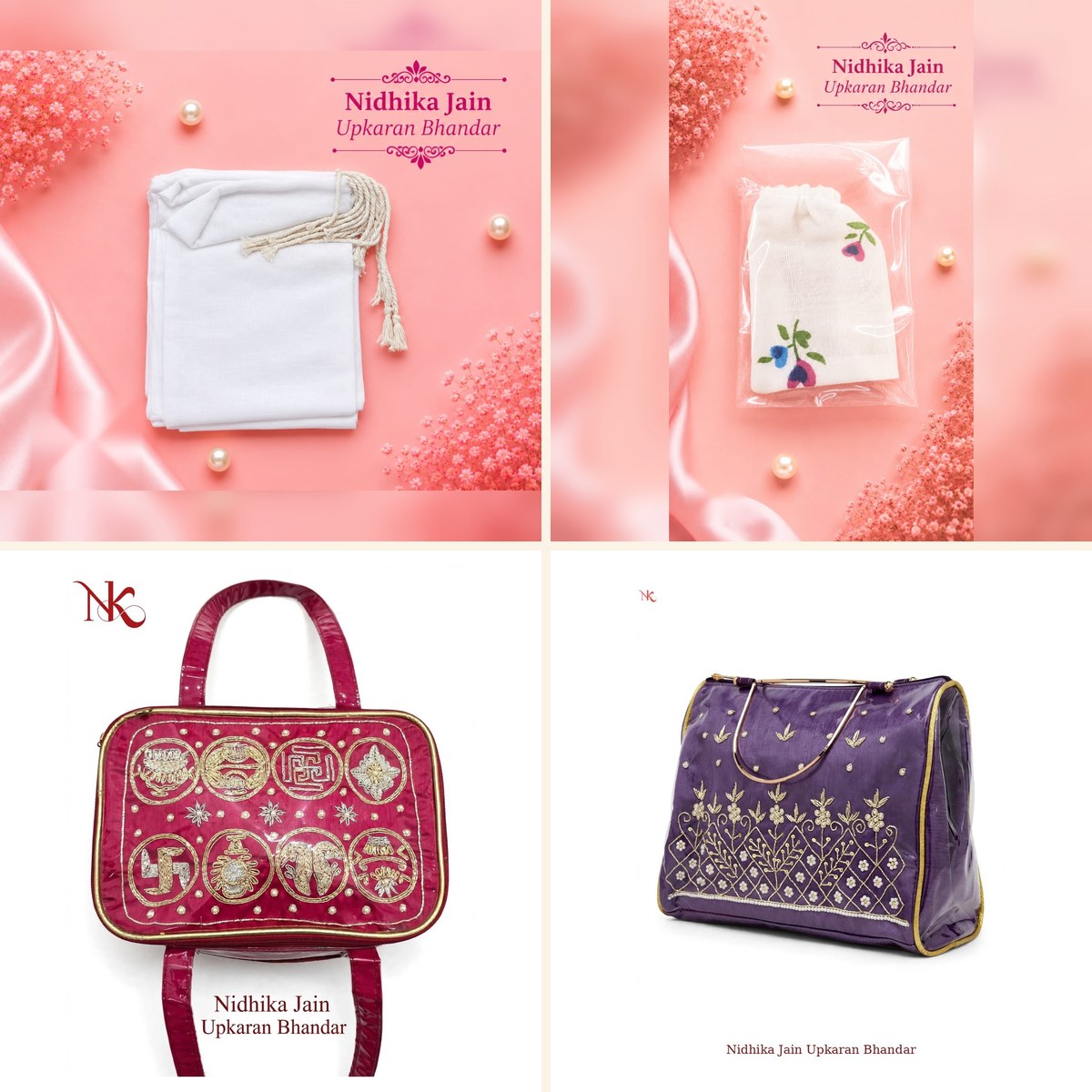 Samayik Bag collection - Nidhika Jain Upkaran Bhandar