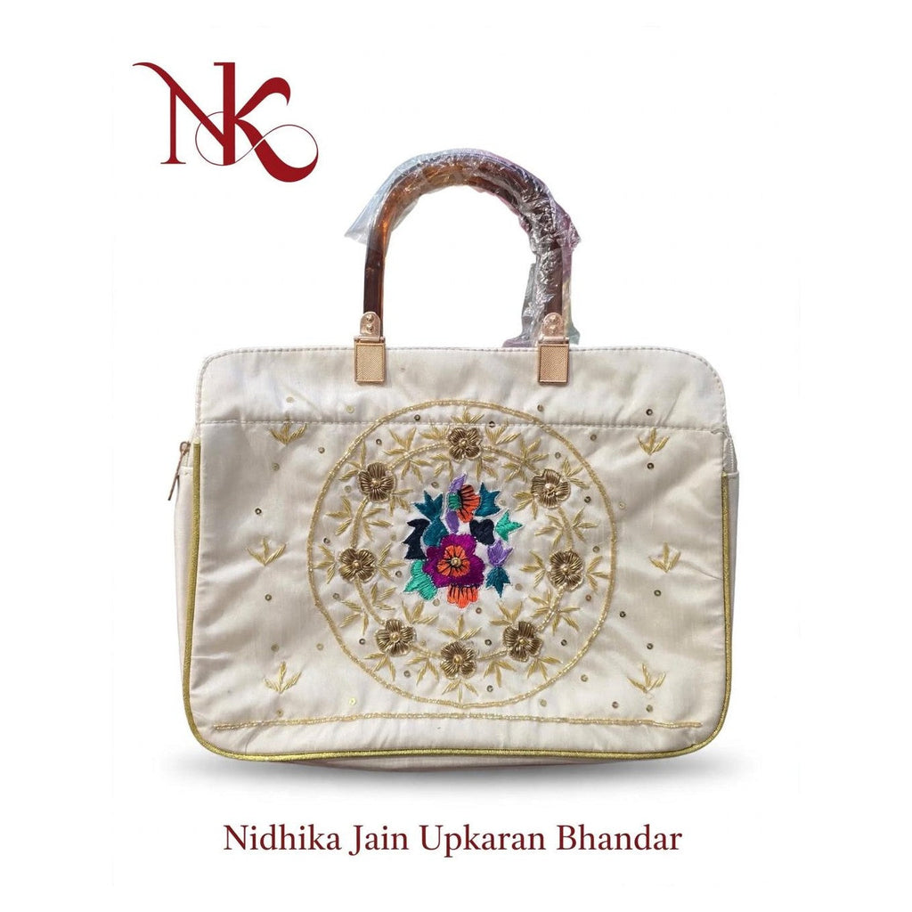 Bloom Handwork Samayik Bag & Batvo Set - view 2