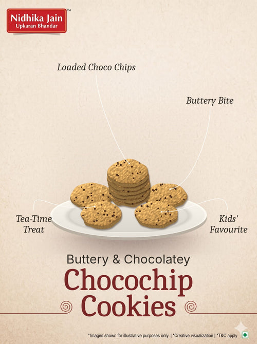 Chocochip Cookies - Jain nasta