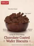 Chocolate Coated Wafer Biscuits - Jain nasta