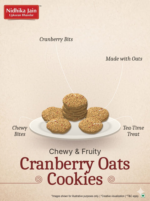 Cranberry Oats Cookies