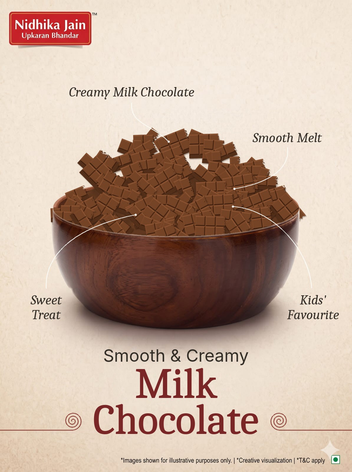 Milk Chocolate - Jain nasta