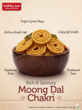 Moong Dal Chakri - Jain nasta