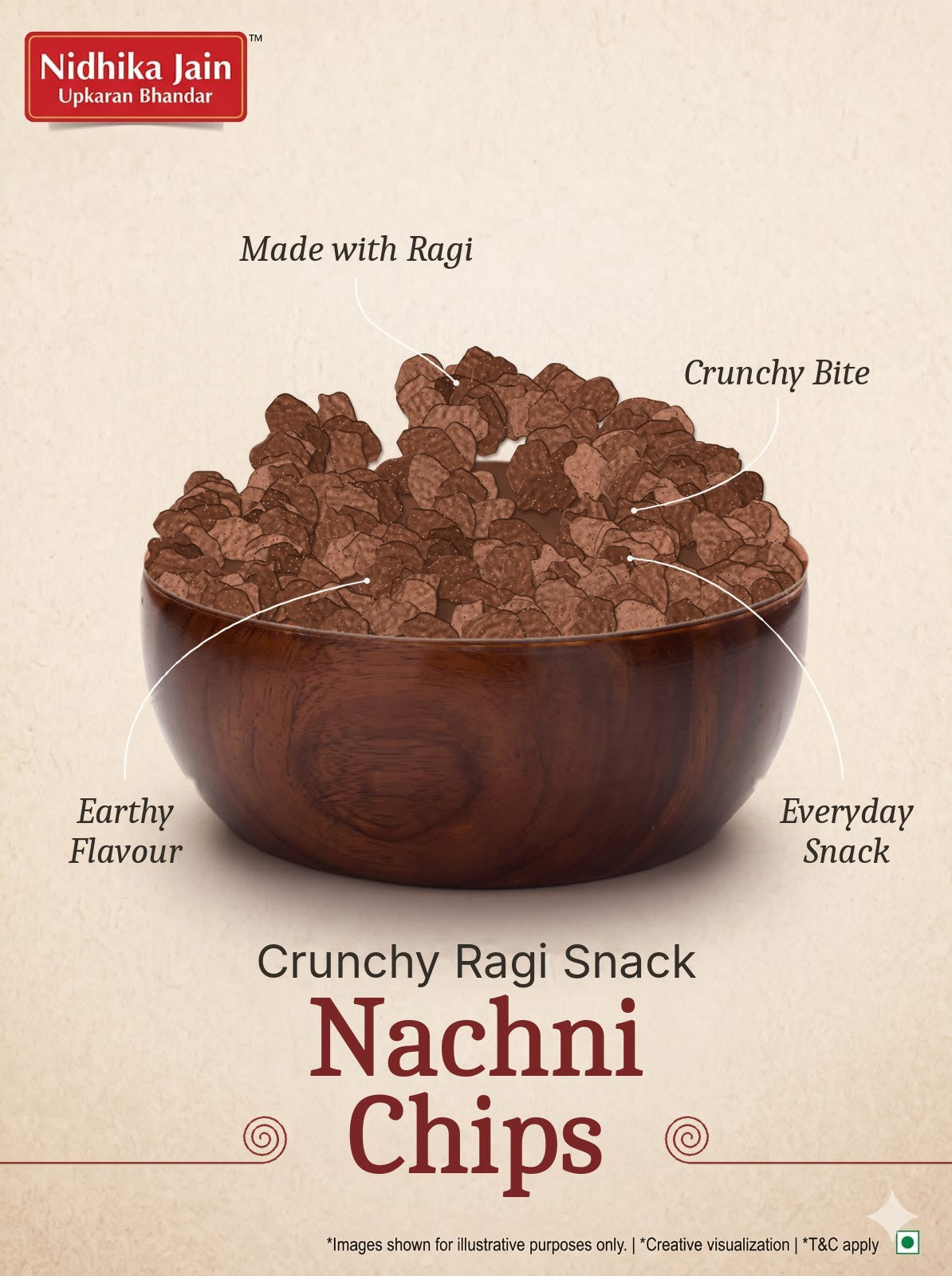 Nachni Chips - Jain nasta
