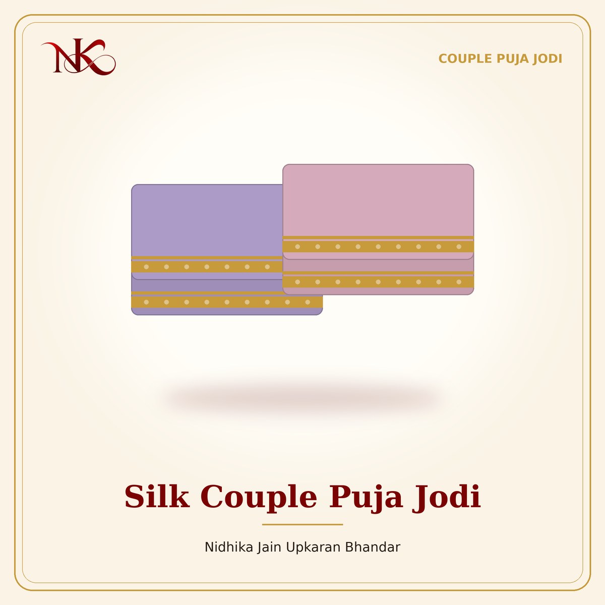 Silk Couple Puja Jodi