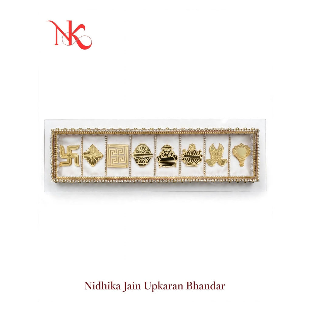 White Ashtamangal Frame